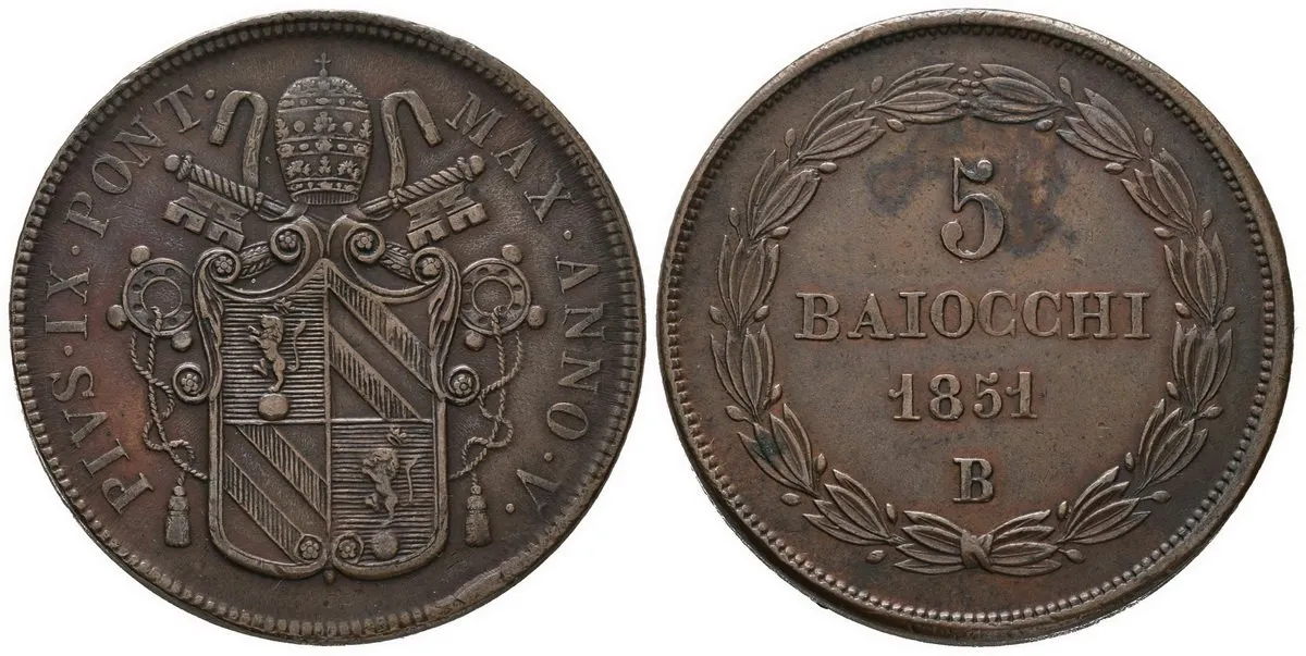 Vatikán, Pius IX., 1846 - 1878 — 1