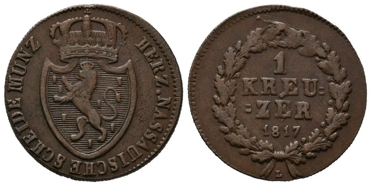 Nassau, Wilhelm, 1816 - 1839 — 1