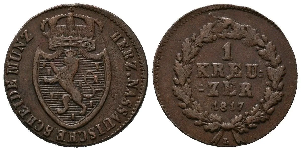 Nassau, Wilhelm, 1816 - 1839 — 1