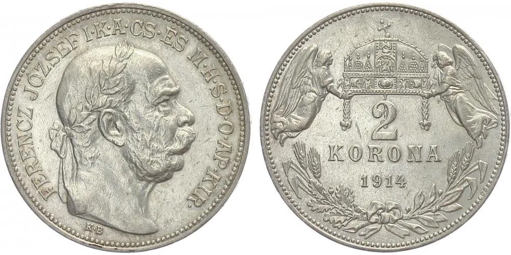 Korunová měna, 1892 - 1918 — 1