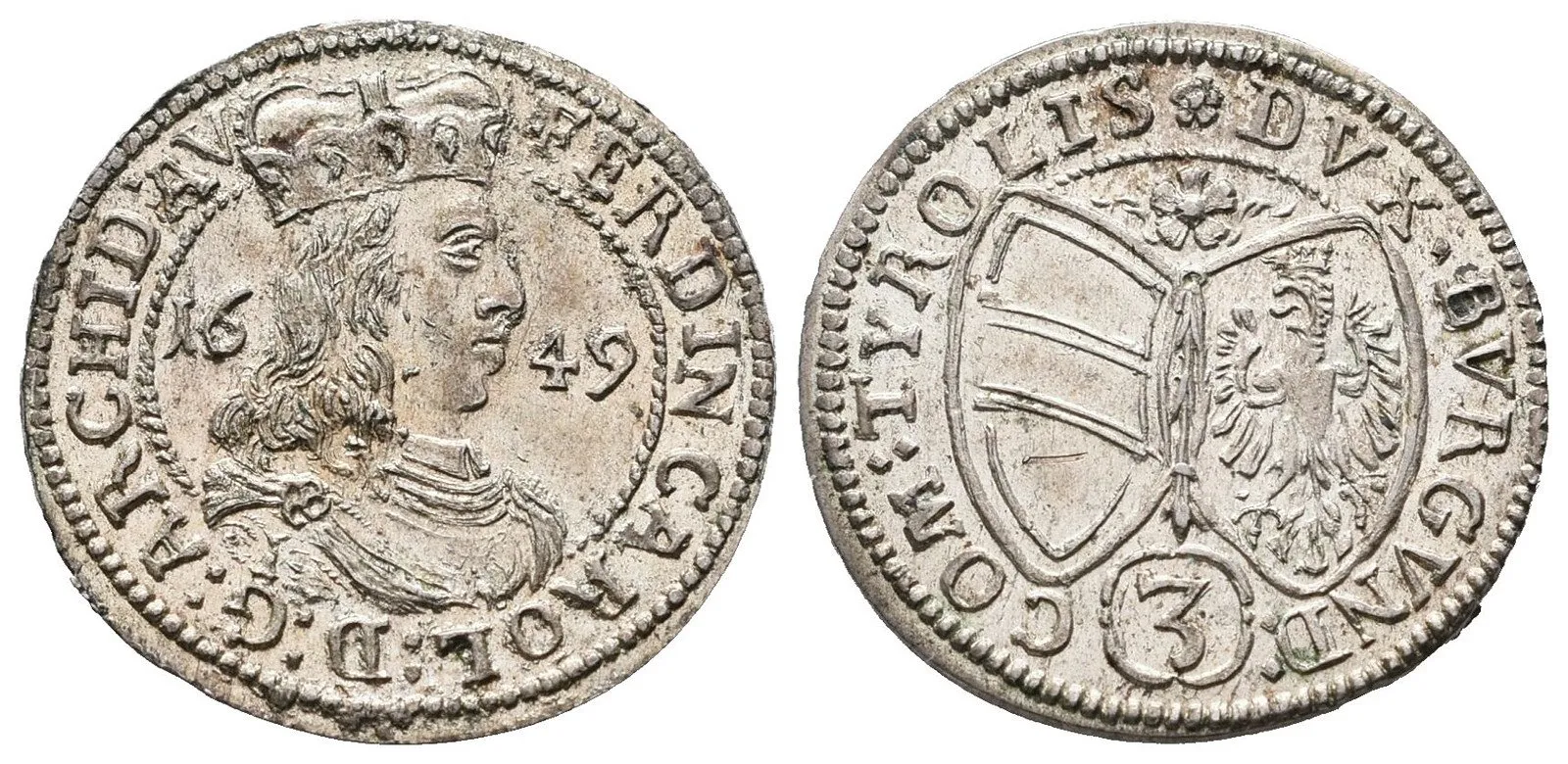 Arcivévoda Ferdinand Karel, 1632 - 1662 — 1