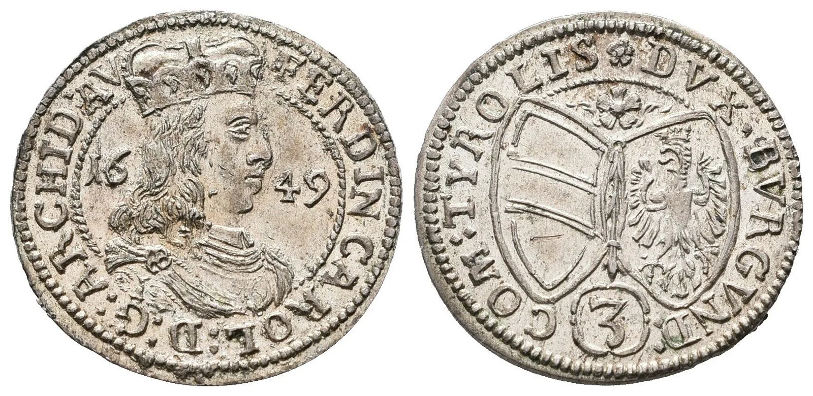 Arcivévoda Ferdinand Karel, 1632 - 1662 — 1