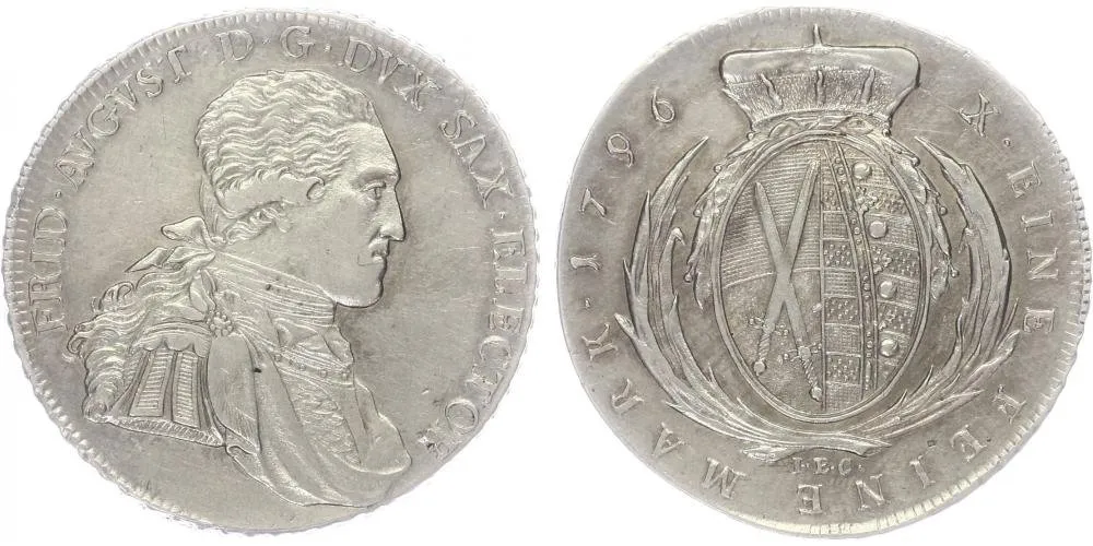 Sasko, Friedrich August III./I., 1763 - 1827 — 1