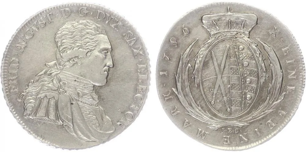 Sasko, Friedrich August III./I., 1763 - 1827 — 1