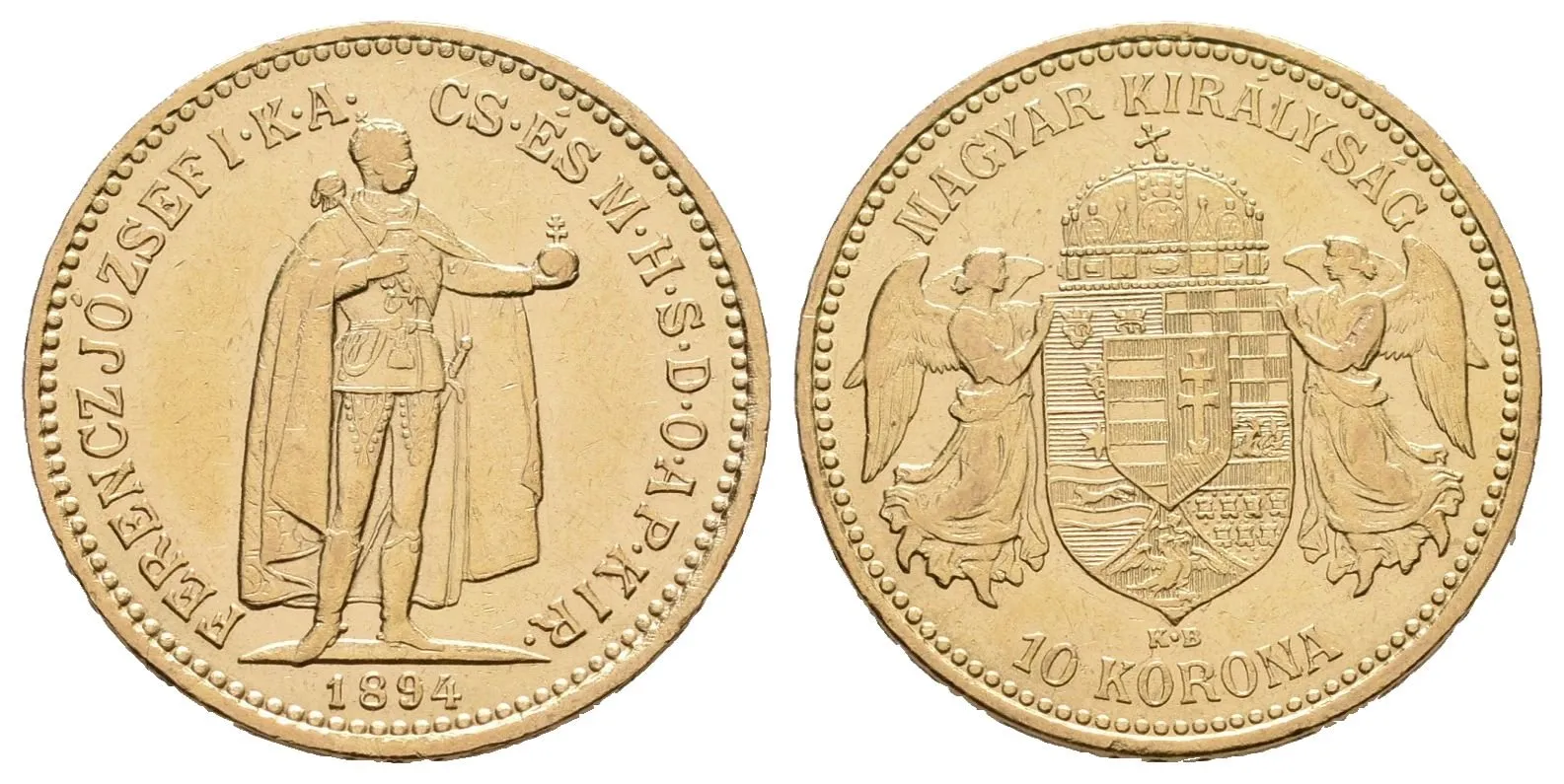10 Koruna 1894 KB