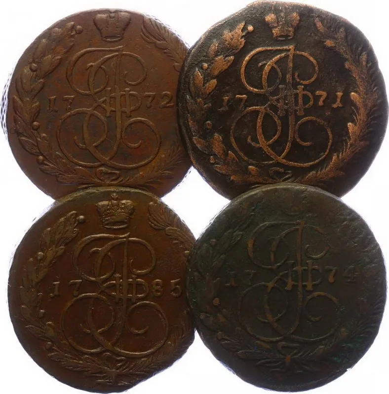 Rusko, Kateřina II., 1762 - 1796 — 1