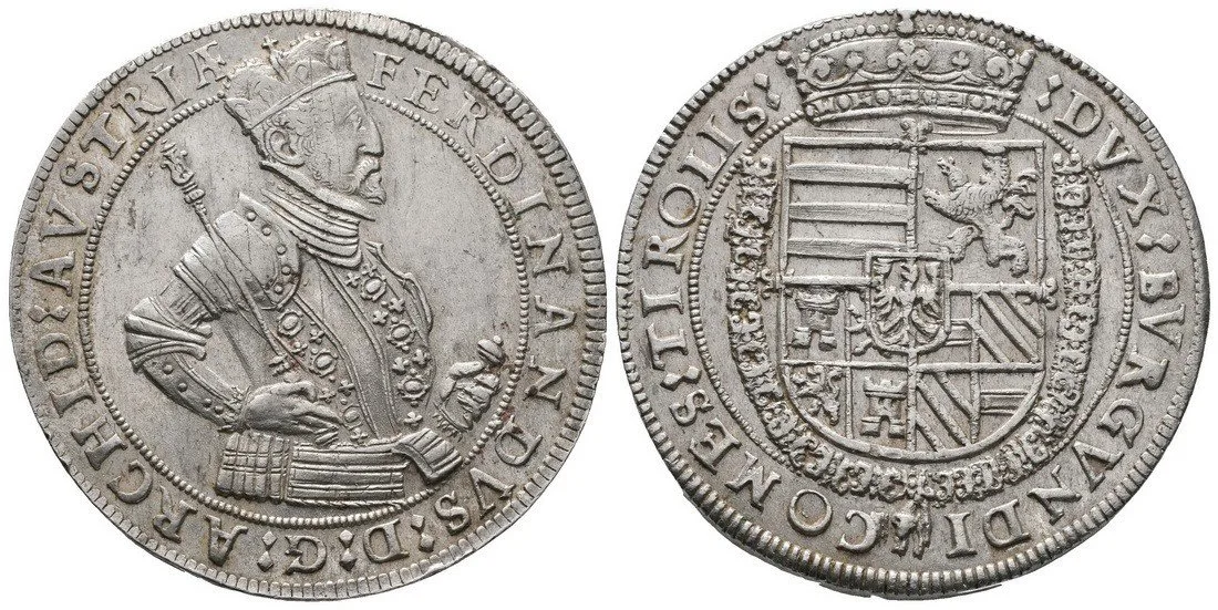 Arcivévoda Ferdinand Tyrolský, 1564 - 1595 — 1