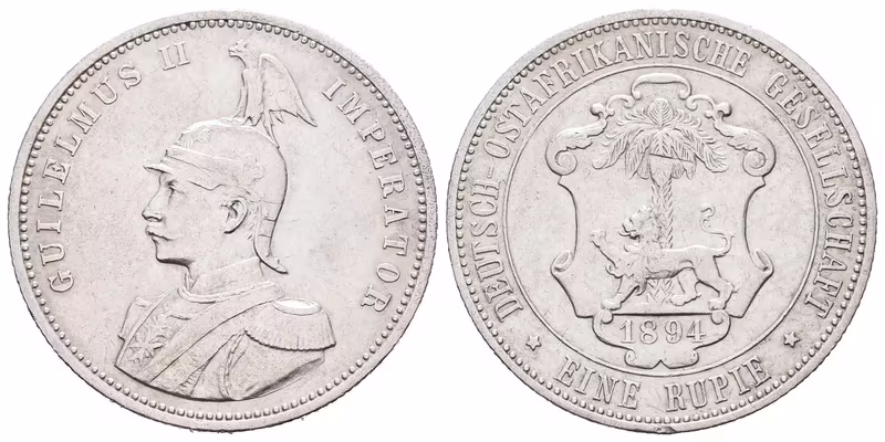 Německá východní Afrika, 1 Rupie 1894