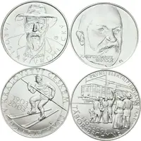 200 Kč 2003 - Jaroslav Vrchlický, Josef Thomayer, František Křižík, Svaz lyžařů v Čechách, — 1