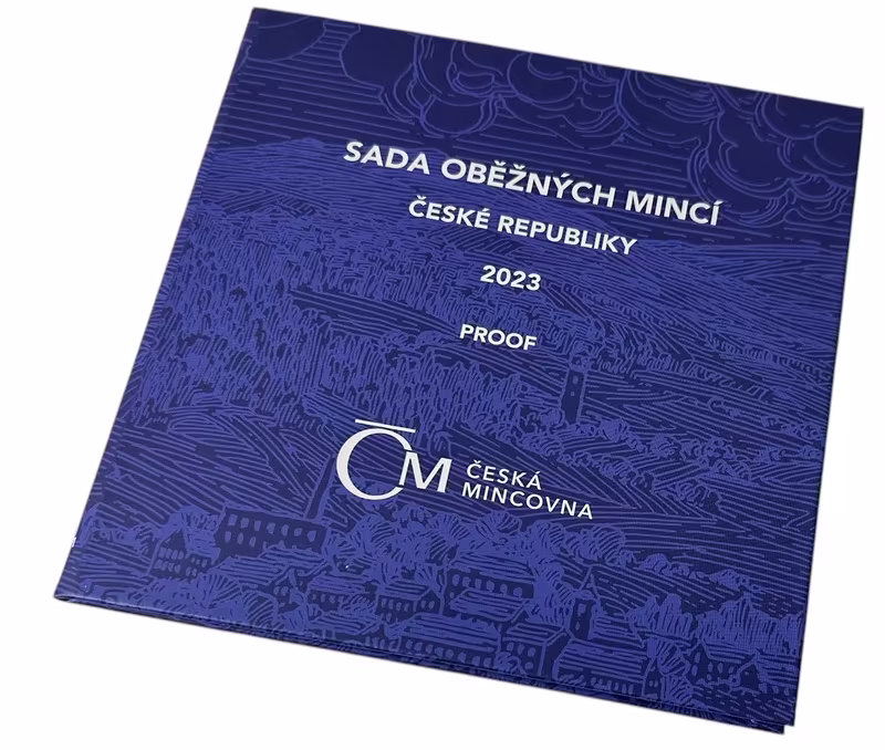 Ročníková sada mincí 2023,  PROOF