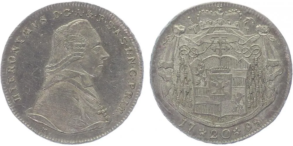 Salzburg - arcibiskupství, Hyeronymus Colloredo, 1772 - 1803 — 1