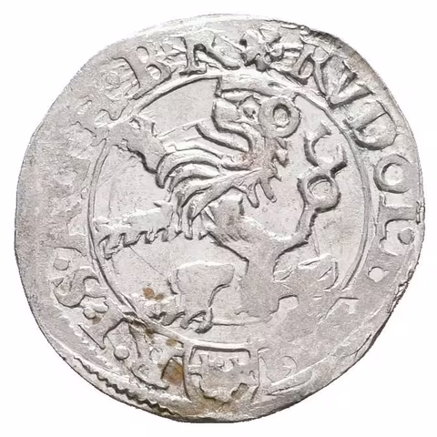 Malý groš 1600, Praha-Lasanz, HN.41 (opis 7a), krásná zachovalost, lesk, rysky_R!