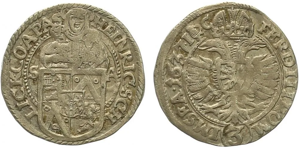 Šlik Jindřich, 1612 - 1650 — 1