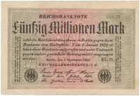 Německo, 50 Millionen Mark 1923, Ro.108d