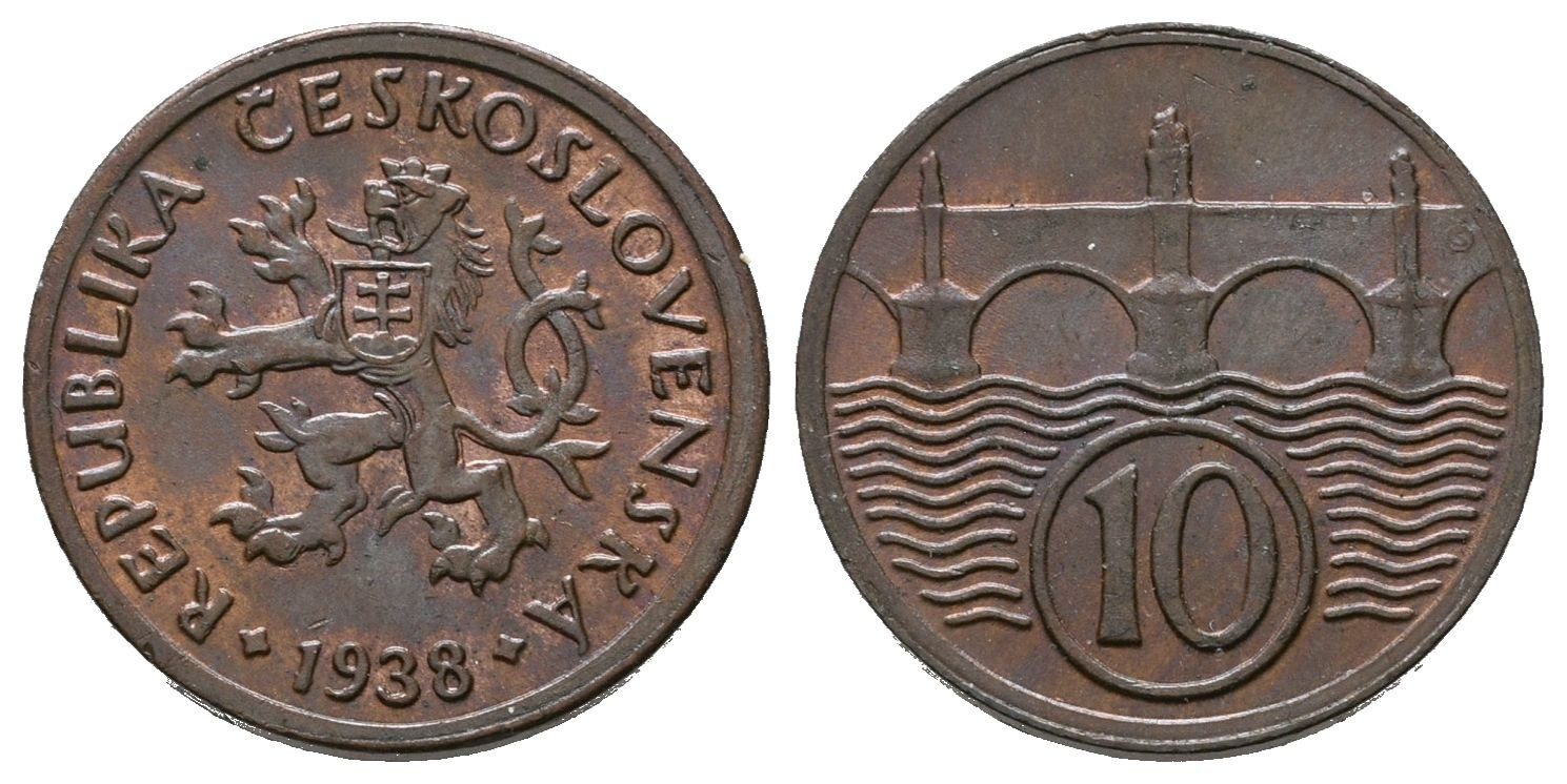 10 Haléř 1938