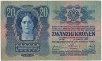 20 Koruna 1913 (1919), I. vydání, Hej.2 - fotografie 2