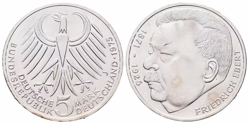 SRN, 5 Marka 1975 J - Ebert