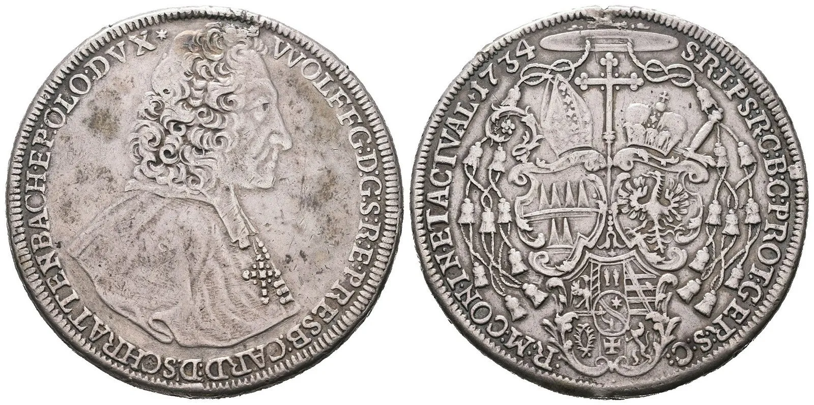 Olomouc - biskupství, Wolfgang von Schrattenbach, 1711 - 1738 — 1