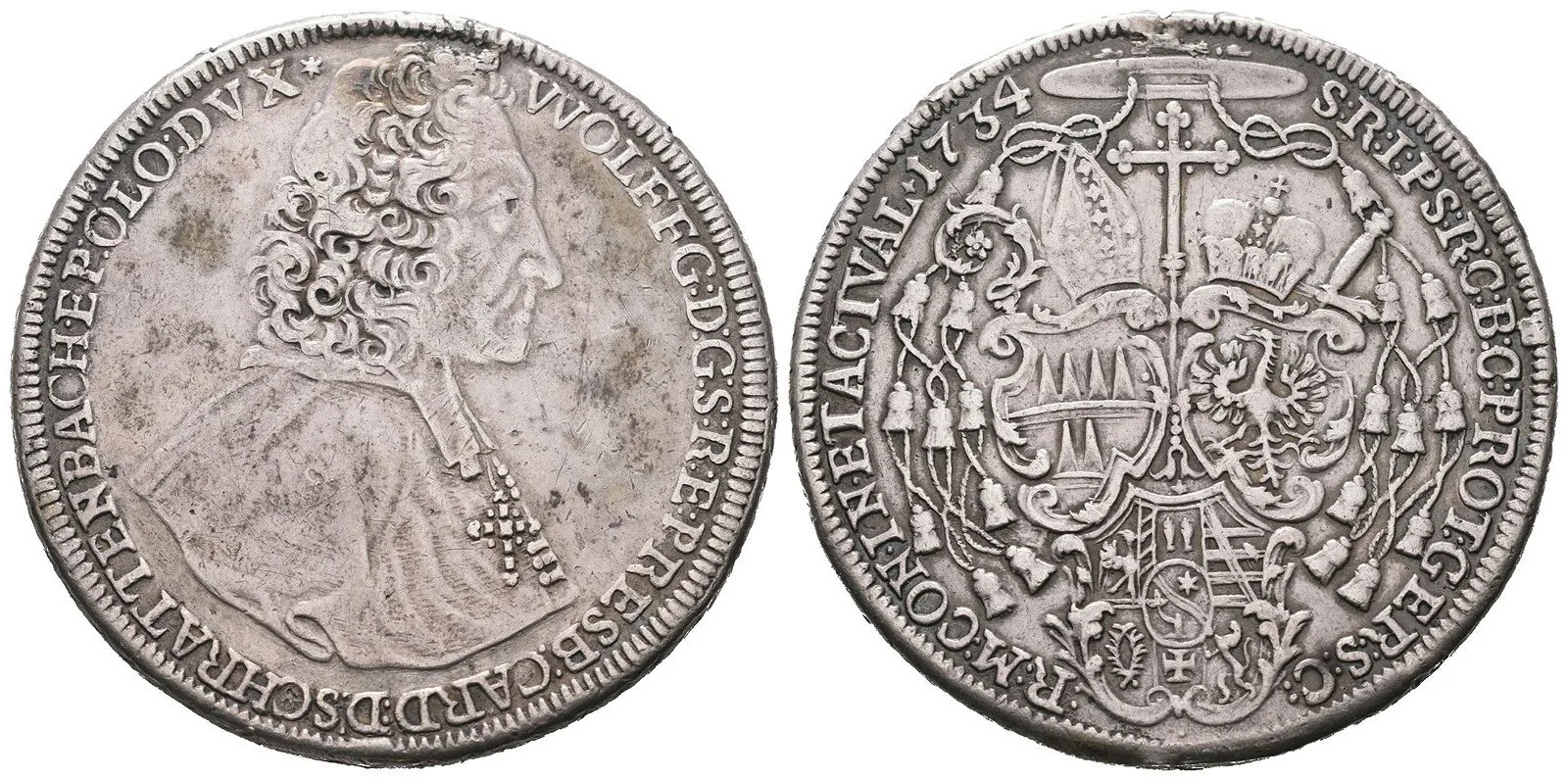 Olomouc - biskupství, Wolfgang von Schrattenbach, 1711 - 1738 — 1