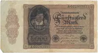 Německo, 5000 Mark 1922, Ro.78