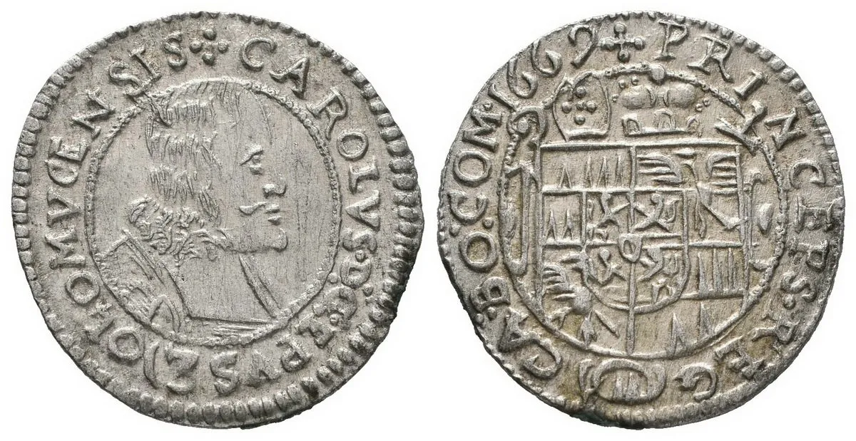 Olomouc - biskupství, Karel II. Liechtenstein, 1664 - 1695 — 1