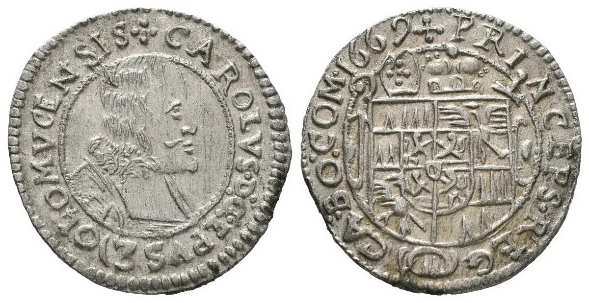 Olomouc - biskupství, Karel II. Liechtenstein, 1664 - 1695 — 1