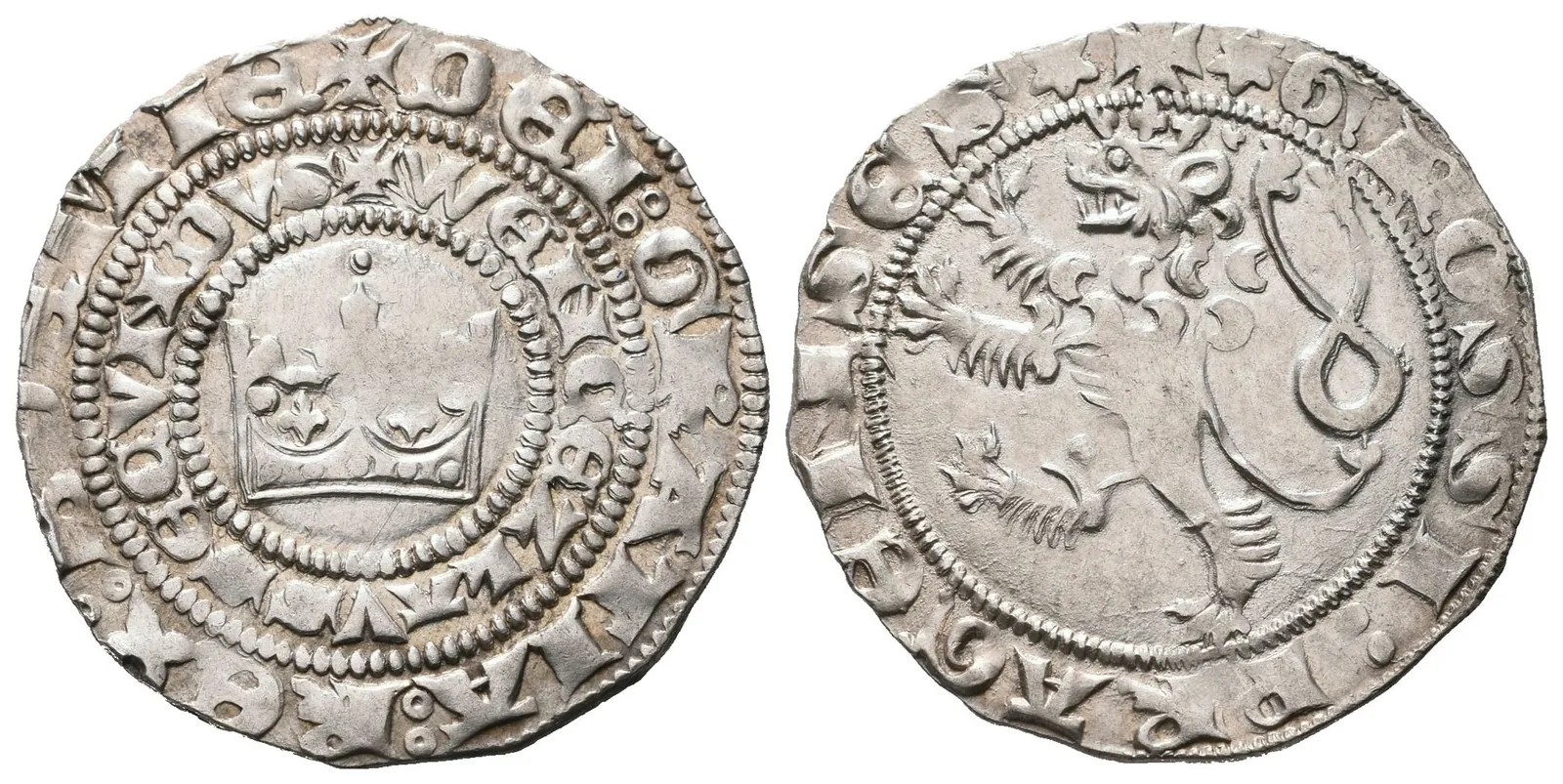 Václav II., Pražský groš, Smolík 2