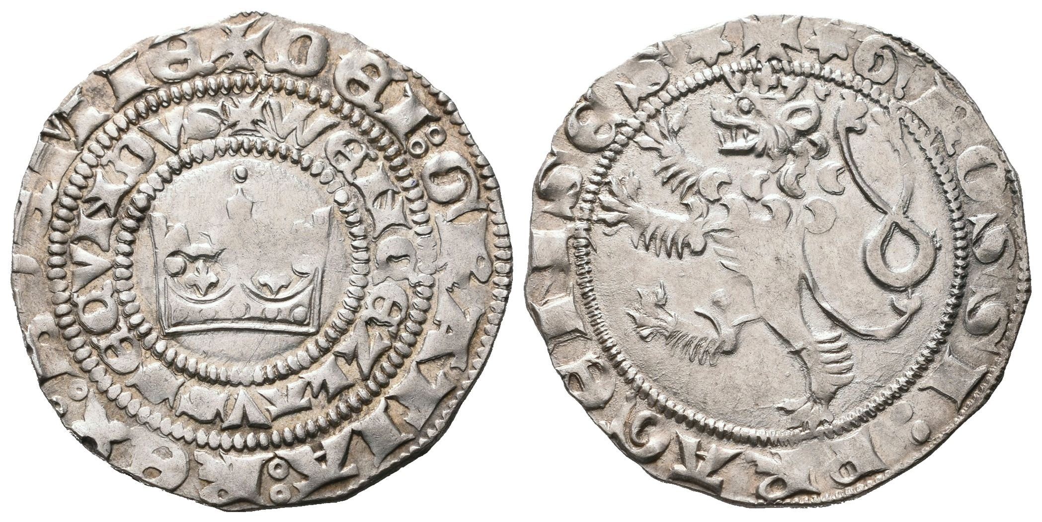 Václav II., Pražský groš, Smolík 2
