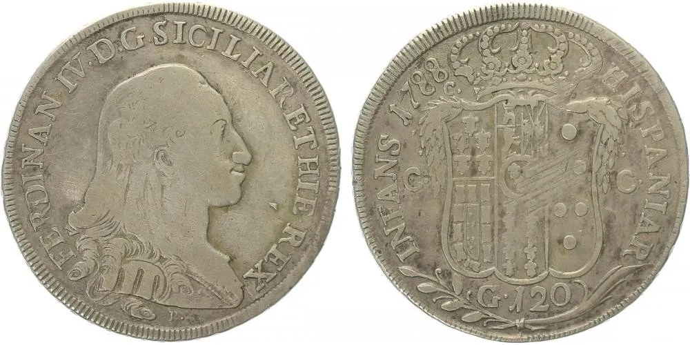 Itálie - Neapol a Sicilie, Ferdinand IV., 1759 - 1805, 1815 - 1825 — 1