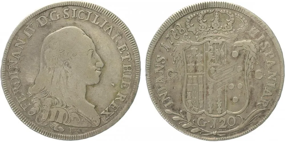 Itálie - Neapol a Sicilie, Ferdinand IV., 1759 - 1805, 1815 - 1825 — 1