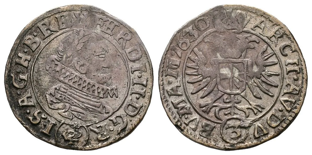 Ferdinand II., 1619 - 1637 (Mince dobrého zrna) — 1
