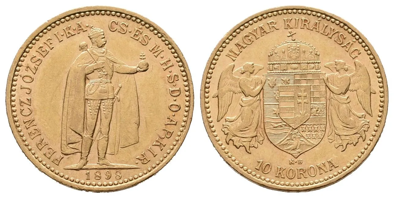 10 Koruna 1898 KB