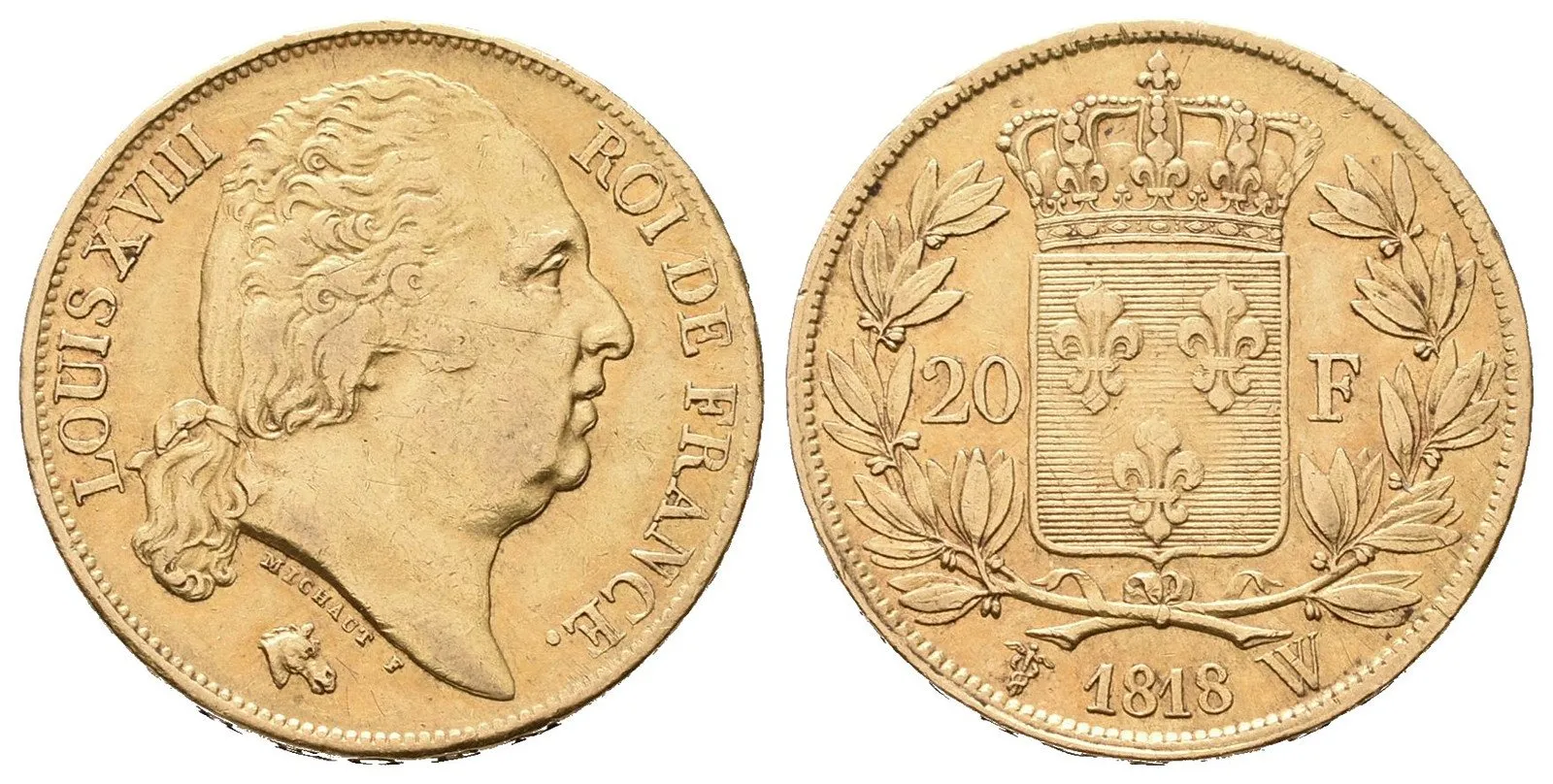 Francie, Louis XVIII., 1814/1815 - 1824 — 1