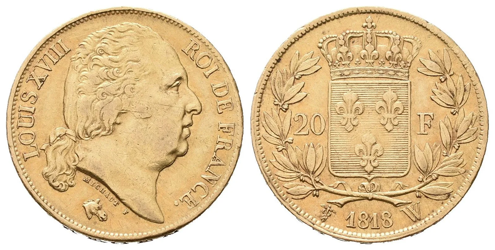 Francie, Louis XVIII., 1814/1815 - 1824 — 1