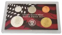 USA, Sada stříbrných mincí 2003 - fotografie 3