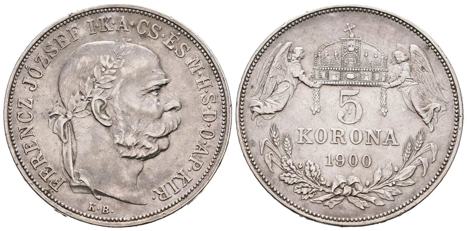 5 Koruna 1900 KB