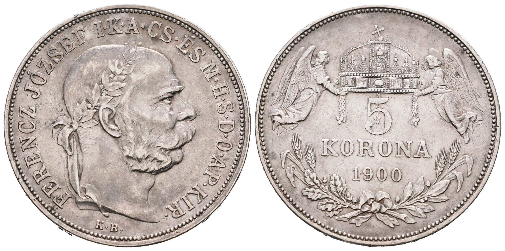 5 Koruna 1900 KB