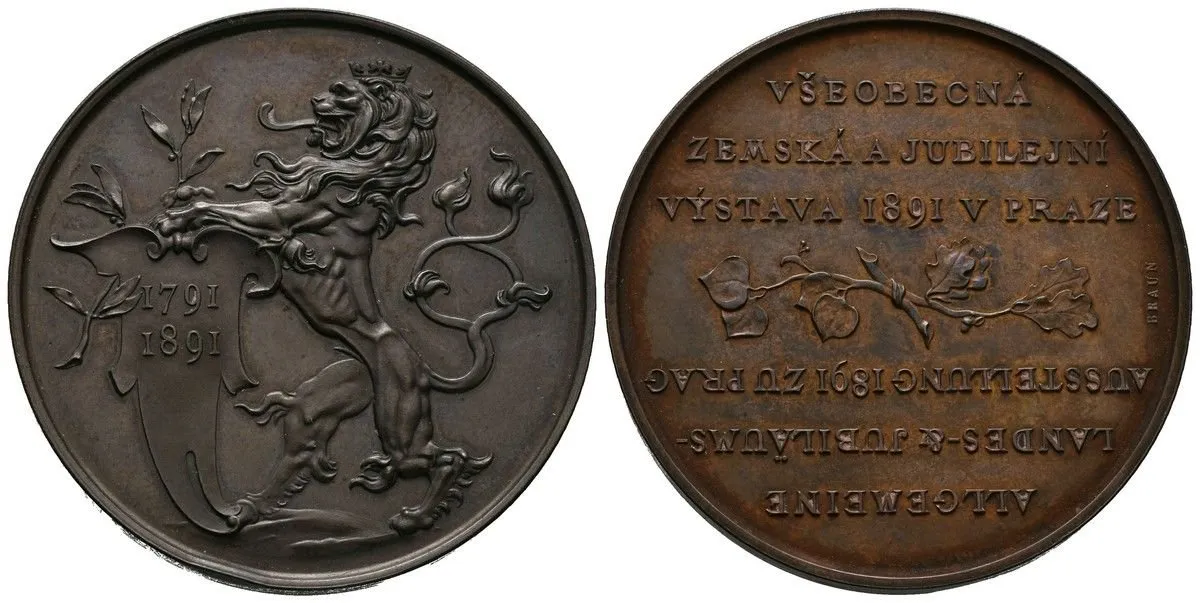 Praha - Zemská jubilejní výstava 1891 — 1