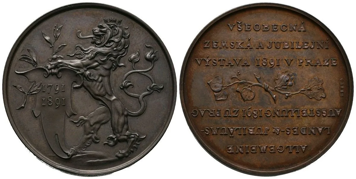 Praha - Zemská jubilejní výstava 1891 — 1