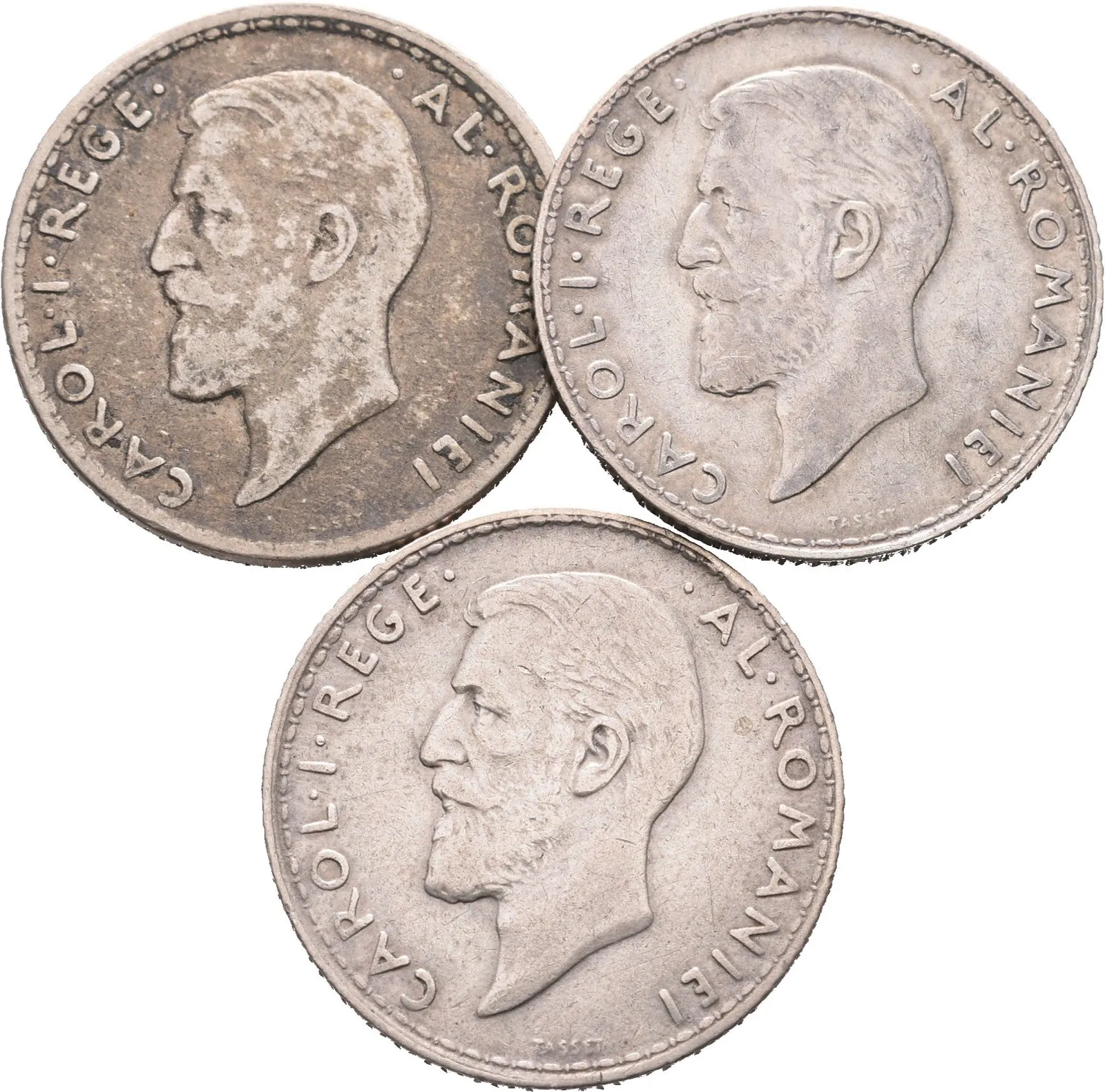 Rumunsko, 1 Leu 1910, 1912, 1914