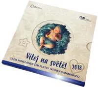 Ročníková sada mincí 2018 - Vítej na světě - fotografie 3
