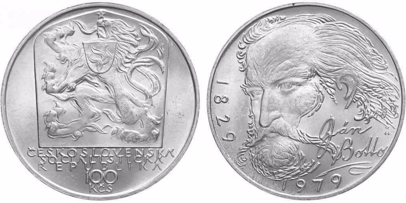 100 Kčs 1979 - Ján Botto
