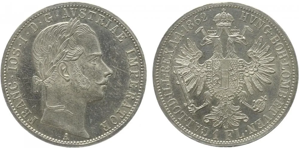 Rakouská a spolková měna, 1857 - 1892 — 1