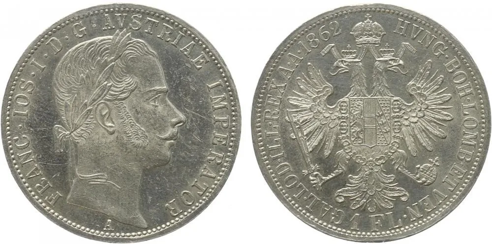 Rakouská a spolková měna, 1857 - 1892 — 1