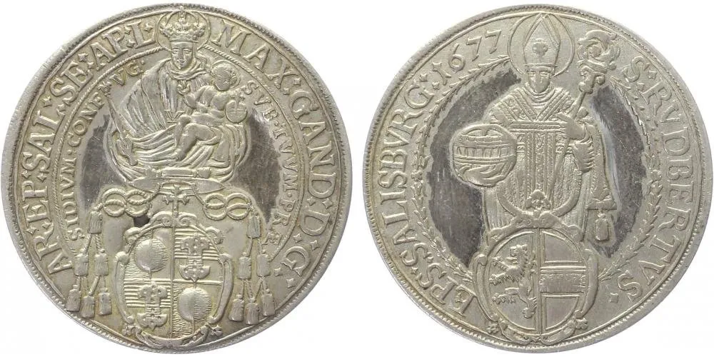 Salzburg - arcibiskupství, Max Gandolph, 1668 - 1687 — 1