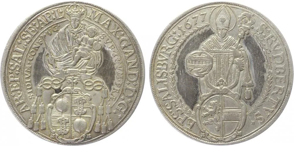 Salzburg - arcibiskupství, Max Gandolph, 1668 - 1687 — 1
