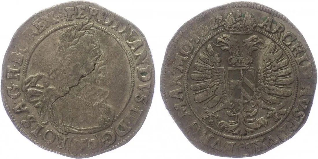 Ferdinand II., 1619 - 1637 (Mince kiprová) — 1