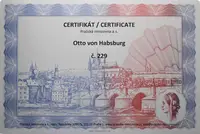 AR Medaile b.l. (2012) - Otto von Habsburg - 100. výročí narození - fotografie 2