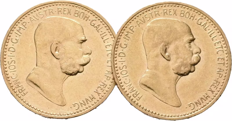 10 Koruna 1909, typ Marschall