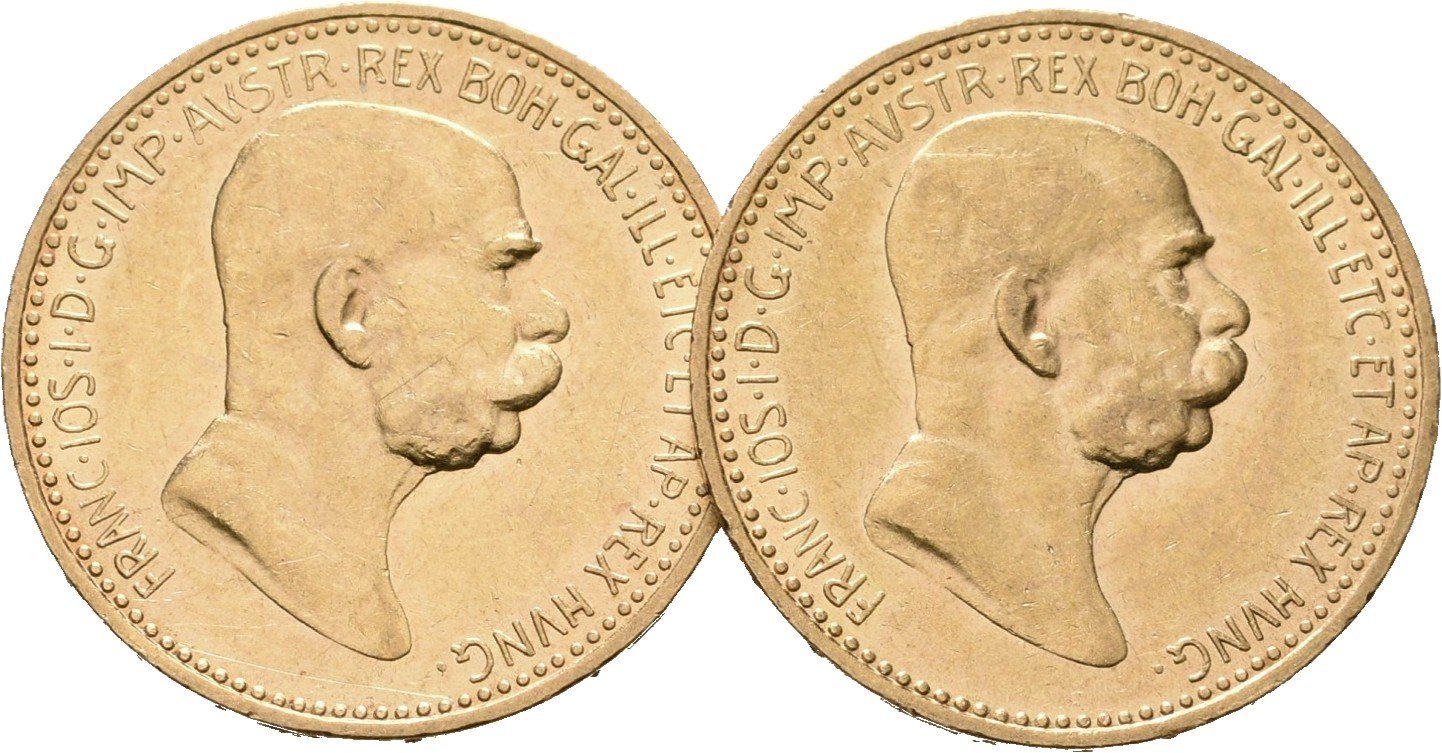10 Koruna 1909, typ Marschall